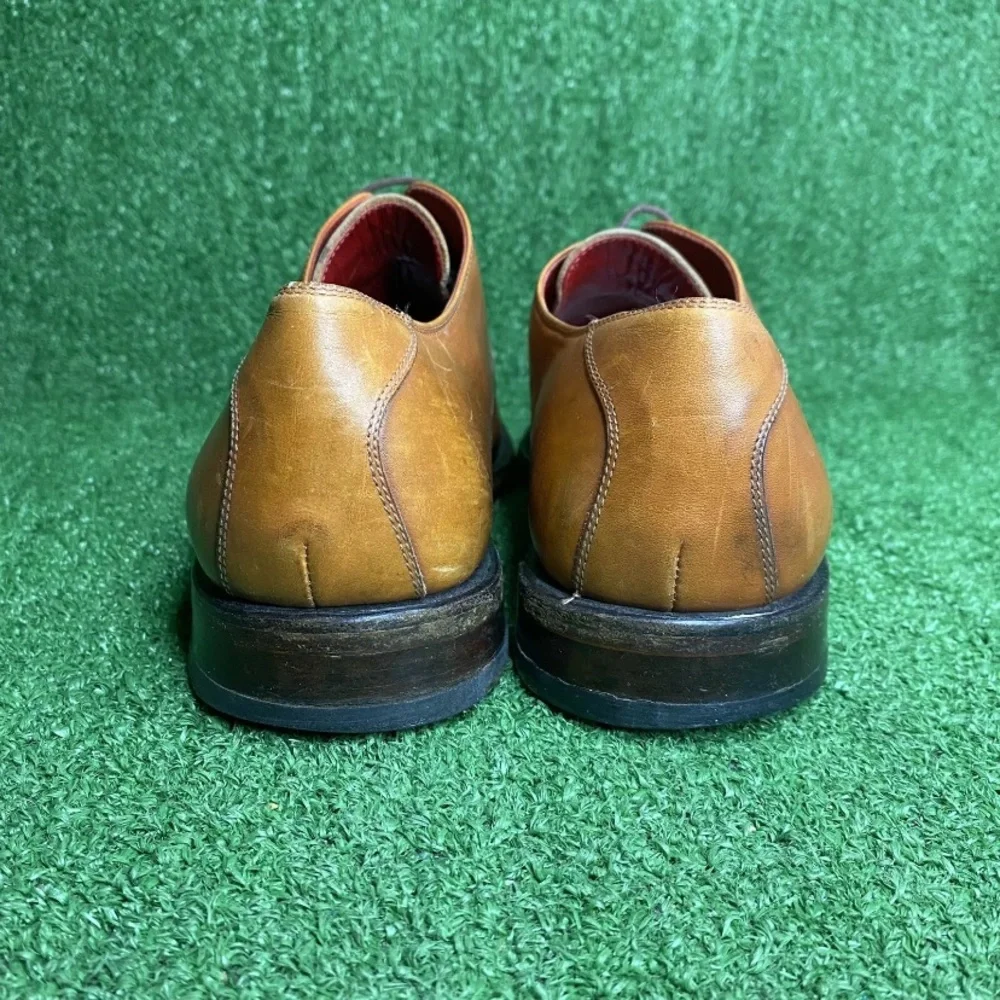 Stanbridge Chaussures‎ de Luxe Men's Brown Leather Casual Dress Shoes Size 9.5